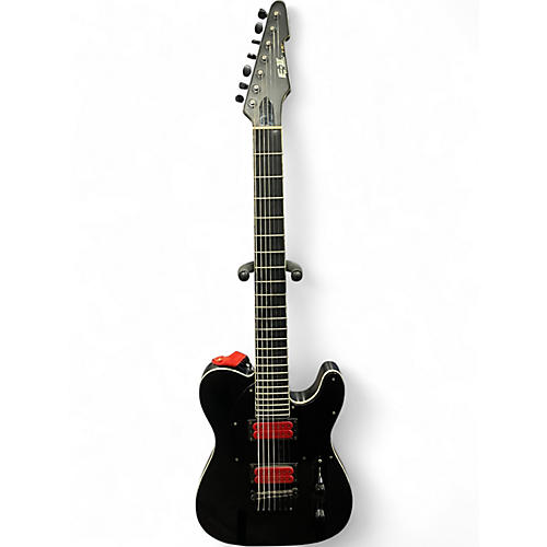 Used ESP E-II TB-7 Black Solid Body Electric Guitar Black