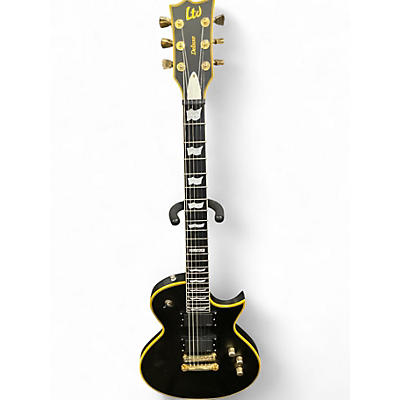 Used ESP EC-1000 Black Solid Body Electric Guitar