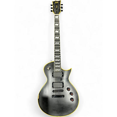 Used ESP EC-1000 Black and Yellow Solid Body Electric Guitar