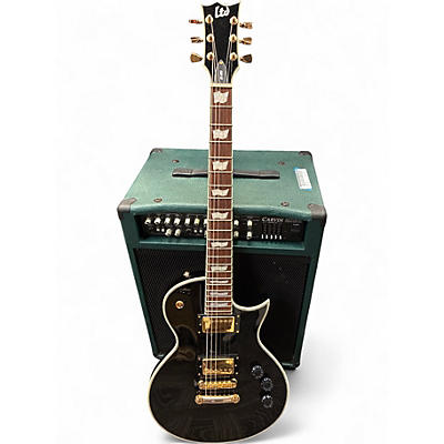 Used ESP EC-256 Black Solid Body Electric Guitar