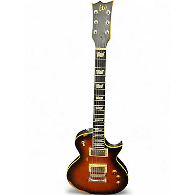 Used ESP EC-256 Distressed 2 Color Sunburst Solid Body Electric Guitar