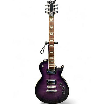 Used ESP EC 256 Trans Purple Solid Body Electric Guitar