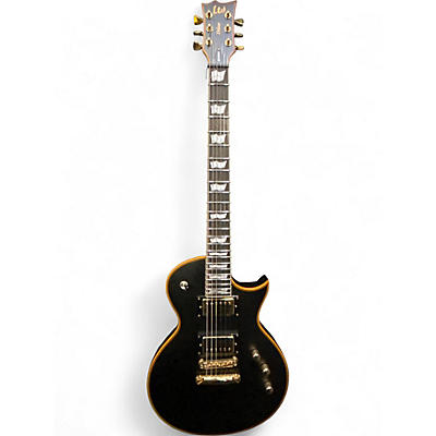 Used ESP EC1000 Black and Gold Solid Body Electric Guitar