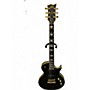 Used ESP EC1000 Black and Gold Solid Body Electric Guitar Black and Gold