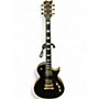 Used ESP EC1000 Black and Gold Solid Body Electric Guitar Black and Gold