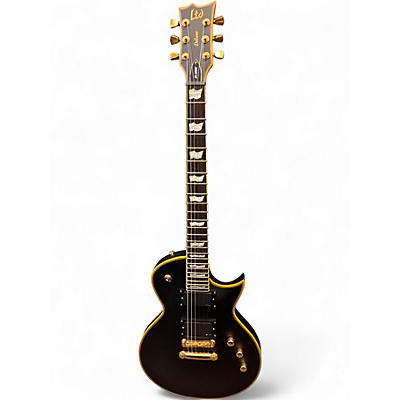 Used ESP EC1000 Black and Yellow Solid Body Electric Guitar