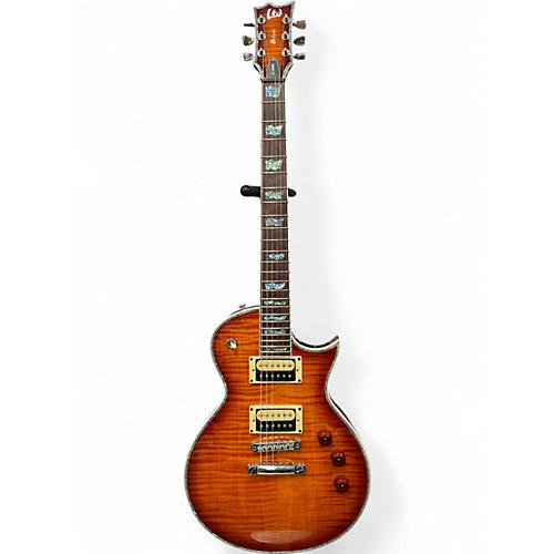 Used ESP EC1000 Deluxe 2 Tone Sunburst Solid Body Electric Guitar 2 Tone Sunburst