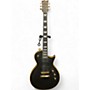 Used ESP EC1000 Deluxe Black Solid Body Electric Guitar Black