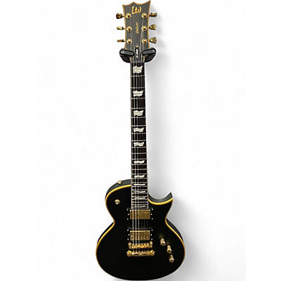 Used ESP EC1000 Deluxe Black Solid Body Electric Guitar