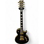Used ESP EC1000 Deluxe Black Solid Body Electric Guitar Black