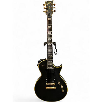 Used ESP EC1000 Deluxe Black Solid Body Electric Guitar
