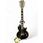 Used ESP EC1000 Deluxe Black and Gold Solid Body Electric Guitar Black and Gold