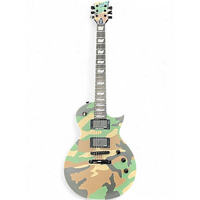 Used ESP EC1000 Deluxe Camo Solid Body Electric Guitar
