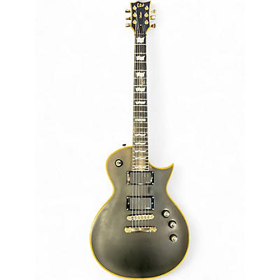 Used ESP EC1000 Deluxe Flat Black Solid Body Electric Guitar