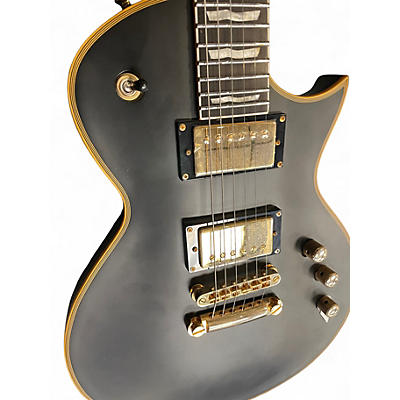 Used ESP EC1000 Deluxe Flat Black Solid Body Electric Guitar