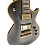 Used ESP EC1000 Deluxe Flat Black Solid Body Electric Guitar Flat Black