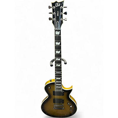 Used ESP EC1000 Deluxe Gold burst Solid Body Electric Guitar