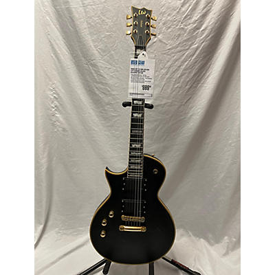 ESP Used ESP EC1000 Deluxe Left Handed Black Electric Guitar