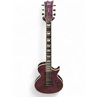 Used ESP EC1000 Deluxe Purple Solid Body Electric Guitar