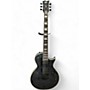 Used ESP EC1000 Deluxe Trans Black Solid Body Electric Guitar Trans Black