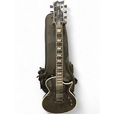 Used ESP EC1000 Evertune Black Solid Body Electric Guitar