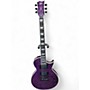 Used ESP EC1000 Trans Purple Solid Body Electric Guitar Trans Purple