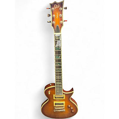 Used ESP EC1000 tiger burst Solid Body Electric Guitar