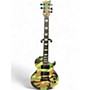 Used ESP EC1000 woodland camo Solid Body Electric Guitar woodland camo