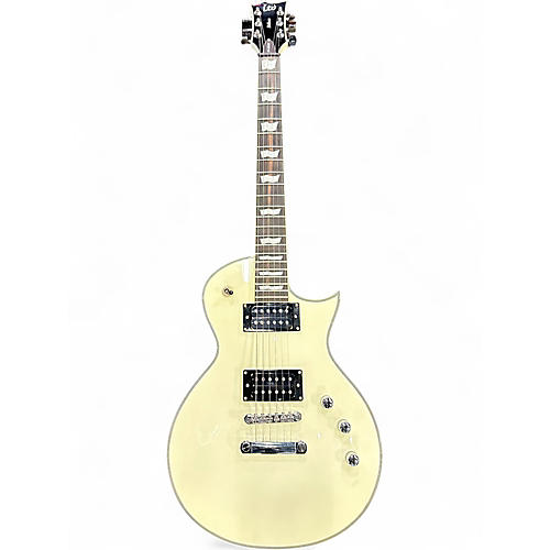 Used ESP EC1000T Alpine White Solid Body Electric Guitar Alpine White