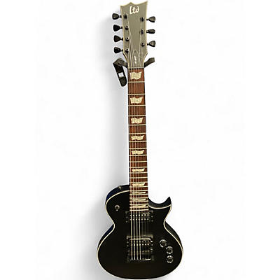 Used ESP EC257 Black Solid Body Electric Guitar