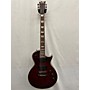 Used ESP Used ESP EC401QM Trans Red Solid Body Electric Guitar Trans Red