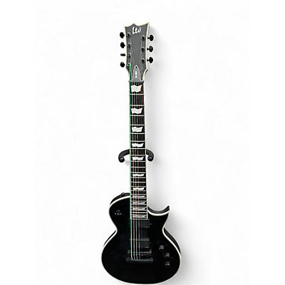 Used ESP EC407 Black Solid Body Electric Guitar