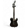 Used ESP ECLIPSE CUSTOM 1987 REISSUE BLACK Solid Body Electric Guitar BLACK