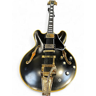 Used ESP ED1233652 BLACK Hollow Body Electric Guitar