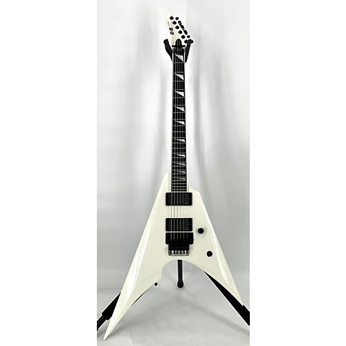 ESP Used ESP EII Arrow Alpine White Solid Body Electric Guitar Alpine White