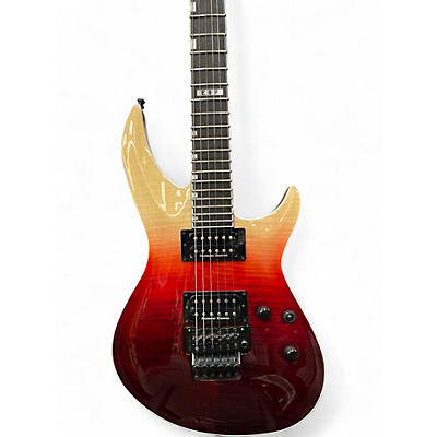 Used ESP EII HORIZON III FR BLACK CHERRU FADE Solid Body Electric Guitar