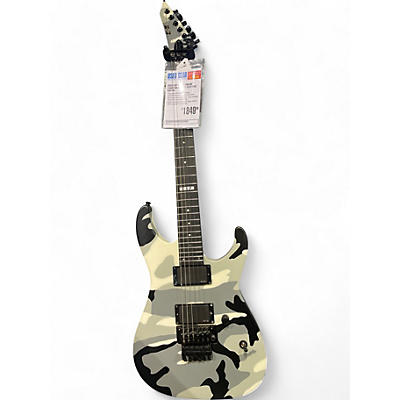 ESP Used ESP EII MII URBAN CAMO Solid Body Electric Guitar