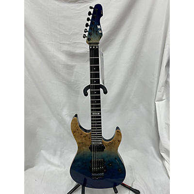 Used ESP EII SN 2 Blue Fade Solid Body Electric Guitar