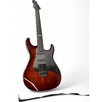 Used ESP EII SNIII Tiger Eye Solid Body Electric Guitar