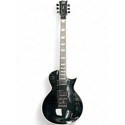 Used ESP ES1000FR Trans Black Solid Body Electric Guitar