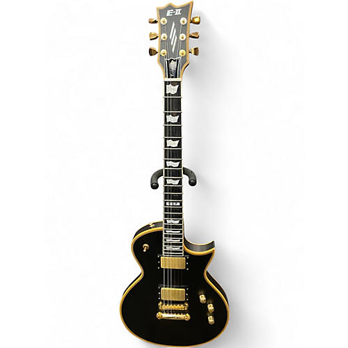 Used ESP ESP E II Black Solid Body Electric Guitar Black