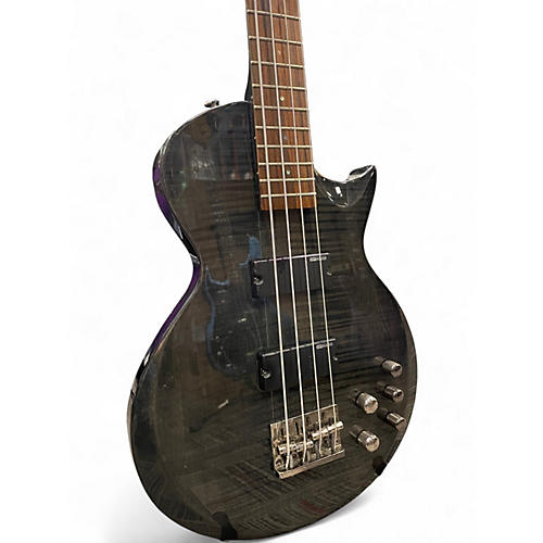 Used ESP ESP LTD EC-154dDX SEE THRU BLACK Electric Bass Guitar SEE THRU BLACK