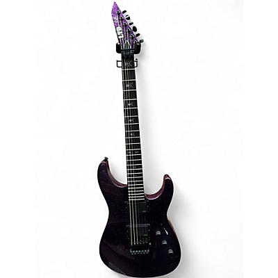 Used ESP ESP LTD KH-602 Kirk Hammett Signature Purple Metallic Solid Body Electric Guitar
