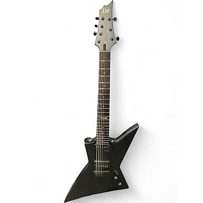 Used ESP EX307 Satin Black Solid Body Electric Guitar