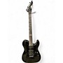 Used ESP Eclipse Custom Black Solid Body Electric Guitar Black