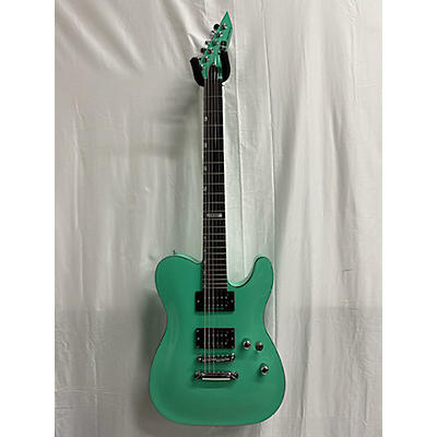 ESP Used ESP Eclipse Custom NT TEAL Solid Body Electric Guitar