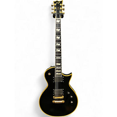 Used ESP Eclipse Standard Series Satin Black Solid Body Electric Guitar
