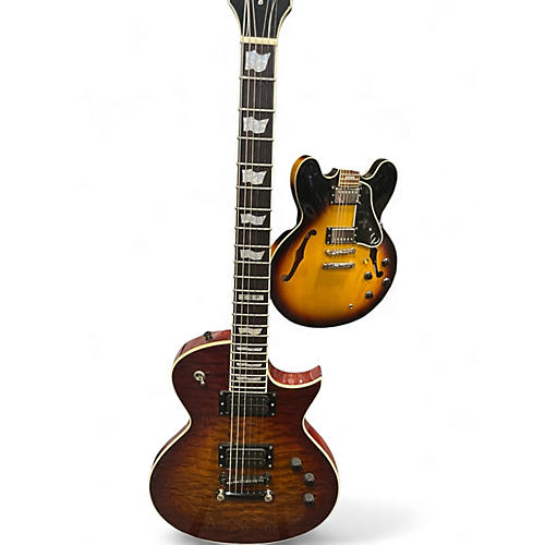 Used ESP Eclipse Standard Series Tobacco Burst Solid Body Electric Guitar Tobacco Burst