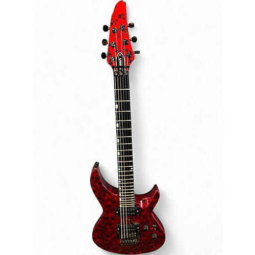 Used ESP Edwards LTD H-338 Red Solid Body Electric Guitar Red