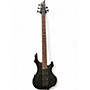 Used ESP F205 5 String black Electric Bass Guitar black